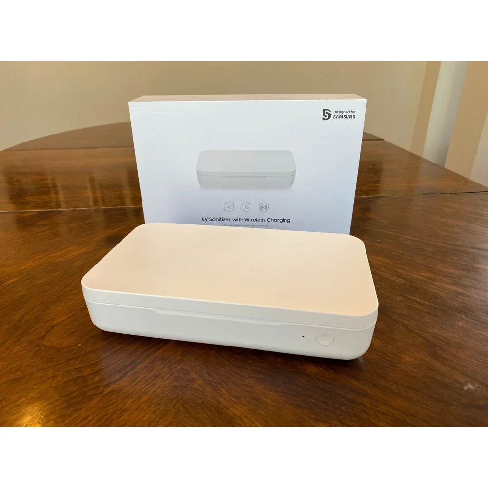Samsung UV Sanitizer with Wireless Charging White